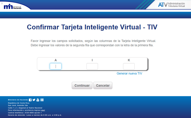 Cómo inscribirse en Hacienda - CRI - 2