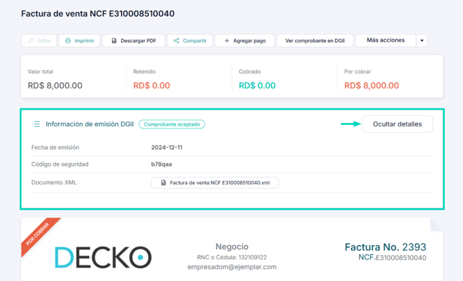 programa para emitir facturas electronicas
