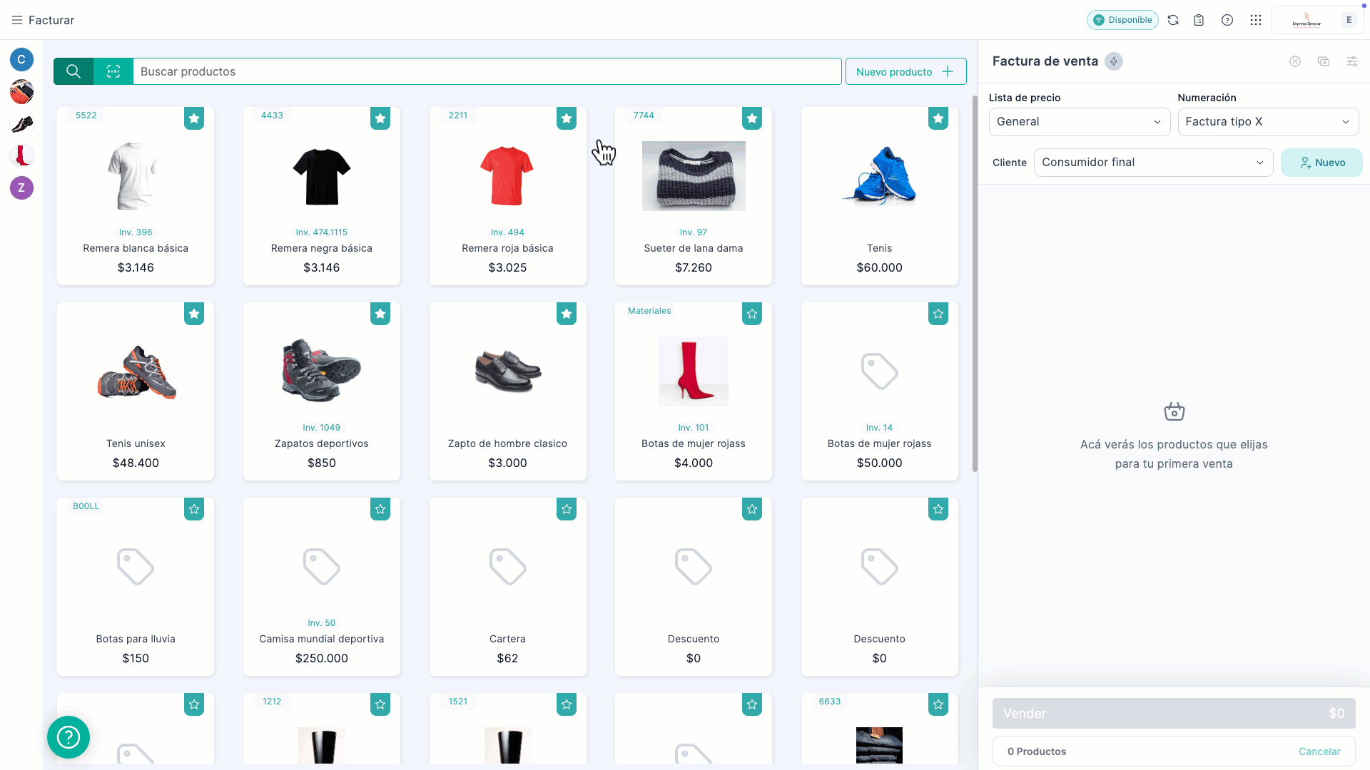 ARG_POS_Nuevo ajuste de inventario