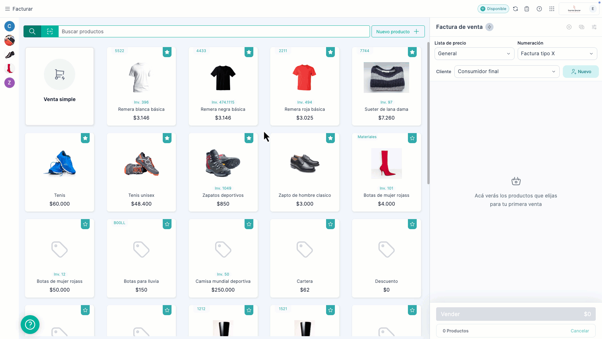 ARG_POS_Venta simple