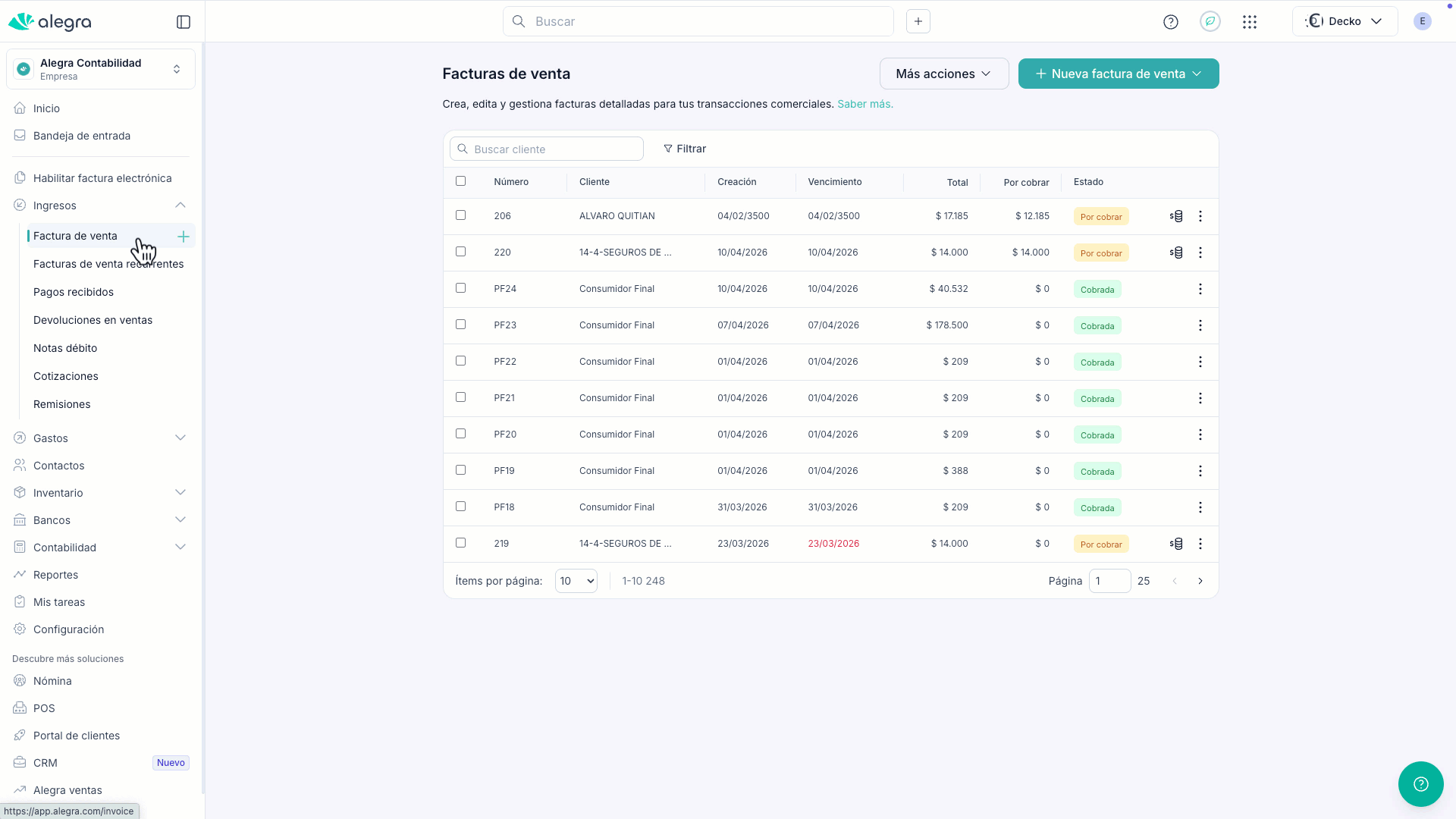 COL_AC _FV no electronica desde archivo