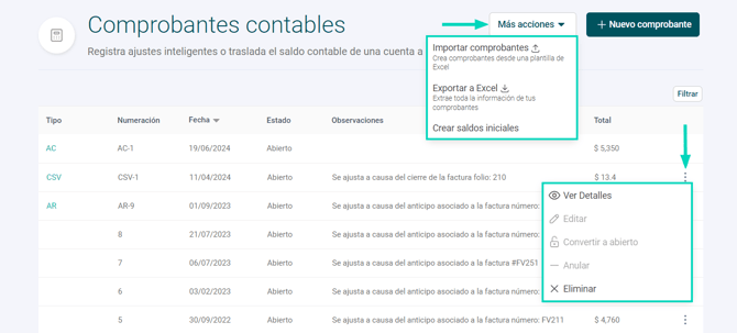 Comprobante contable - AC INT - 3