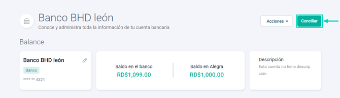Conciliar bancos - AC DOM - 1.1