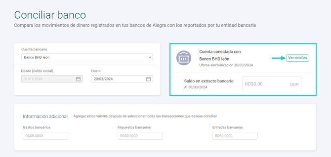 Conectar bancos - AC DOM - 2.1