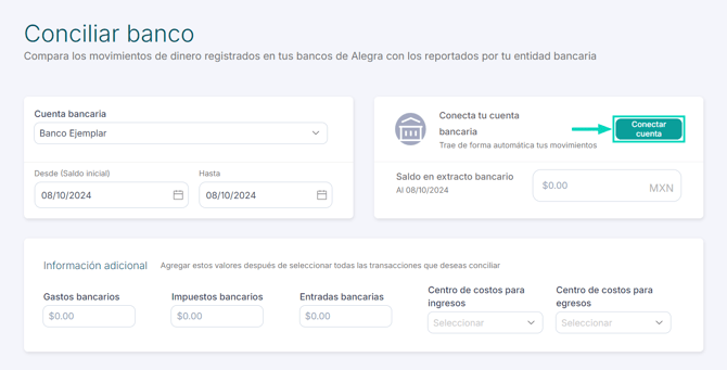 Conectar bancos - AC MEX - 1.1