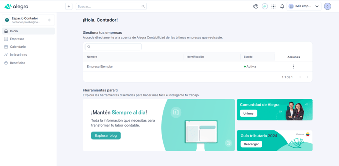 Contabilidad inteligente - COL - Espacio Contador