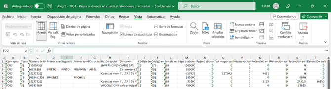 Formato 1001