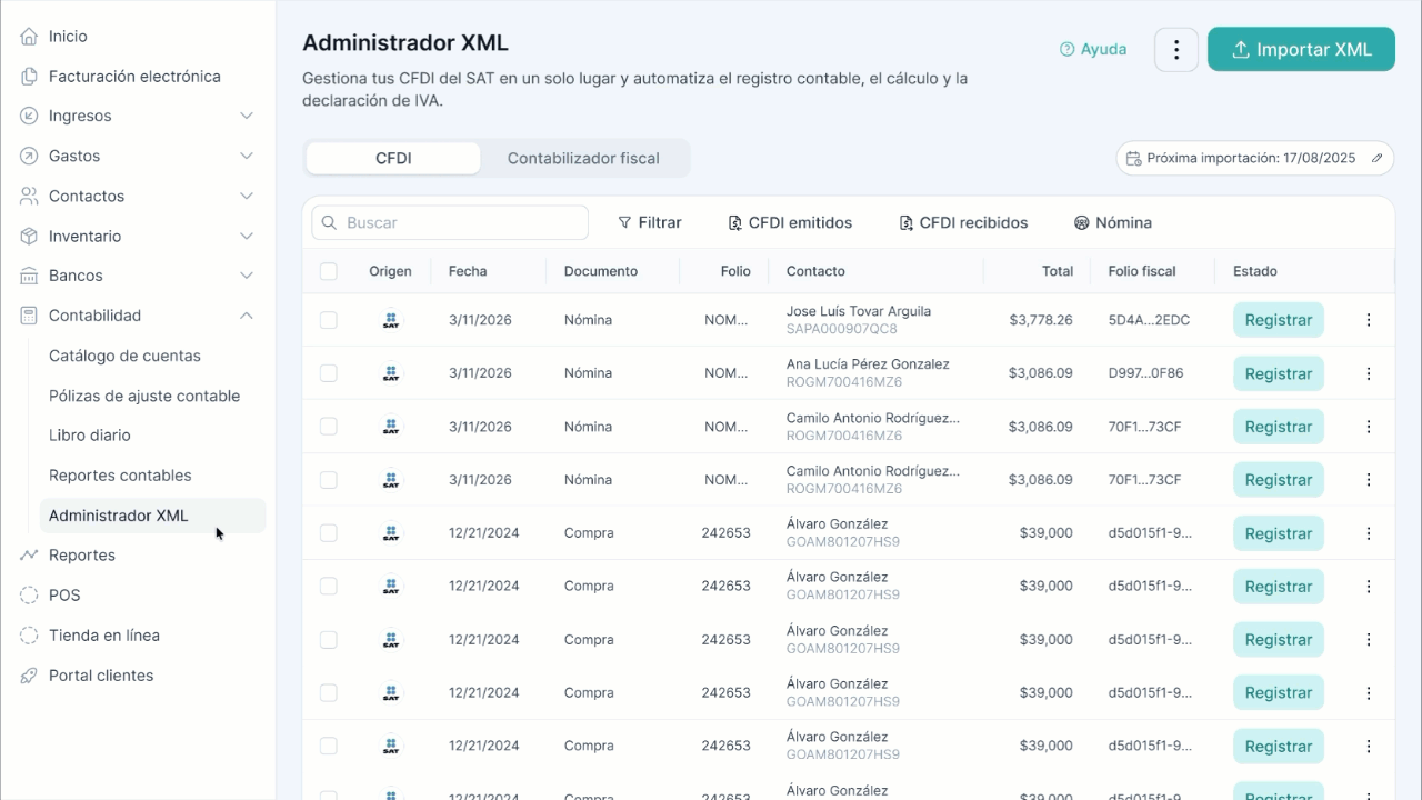 MEX_AC_Registrat masivamenten nomina