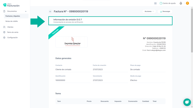 Proceso de Certificación