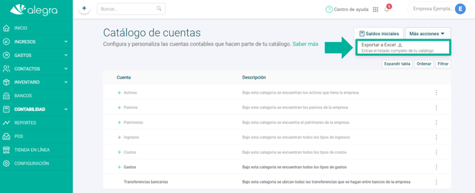 exportar-a-excel-catalogo-de-cuentas