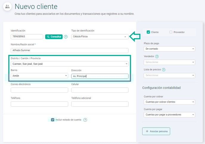 nuevo cliente FE 4.3 CRI ayuda alegra