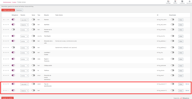 CamposPersonalizados