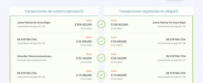 Contabilidad inteligente - COL - Conciliación bancaria