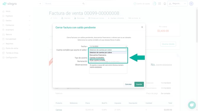 Cuentas Inco - ARG