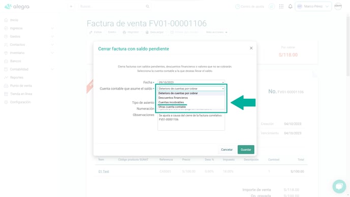 Cuentas Inco - PER