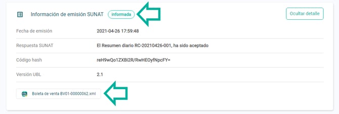 XML FV alegra peru ayuda